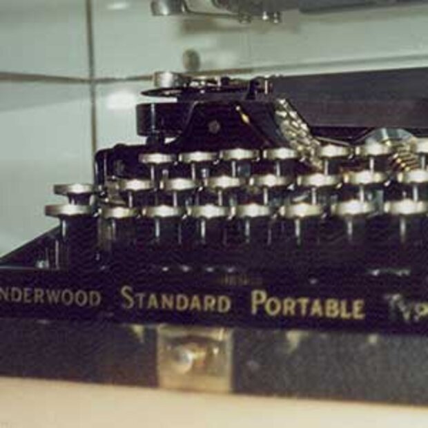 Schreibmaschine, die Musil verwendete
