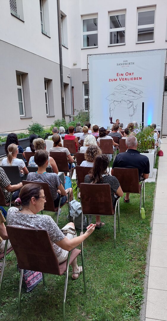 Großes Interesse für die Lesung von Kirstin Breitenfellner